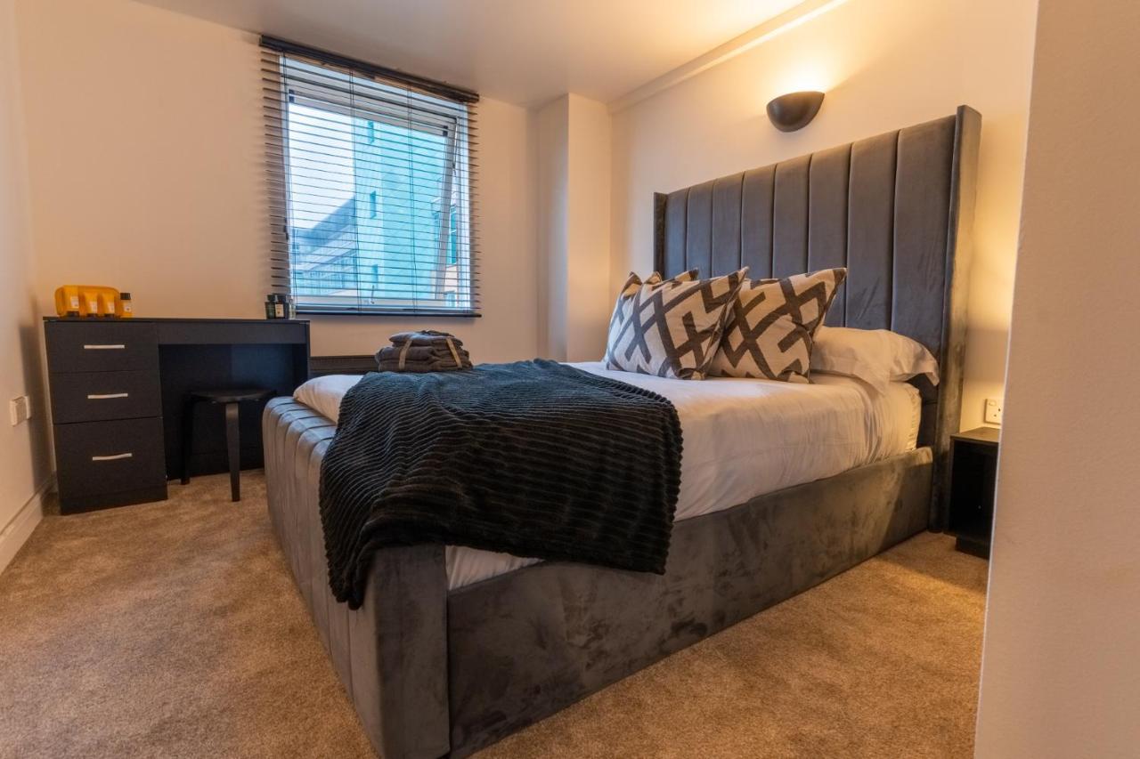 Jpg Theatre Suite - High Floor Mcr Luxe Apartment W Balcony Canal Views Mánchester Exterior foto